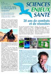 Visuel du Sciences Enjeux Santé
