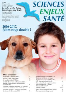 Sciences Enjeux Santé n°83 — Décembre 2016