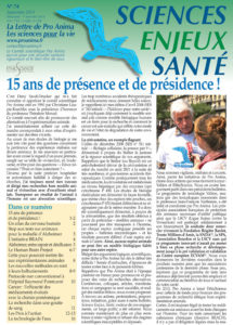 Sciences Enjeux Santé n°74 — septembre 2014